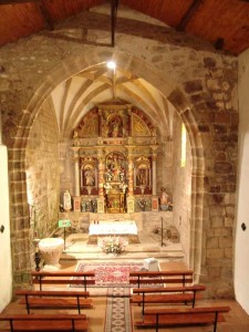 Interior Iglesia de Ayuayo